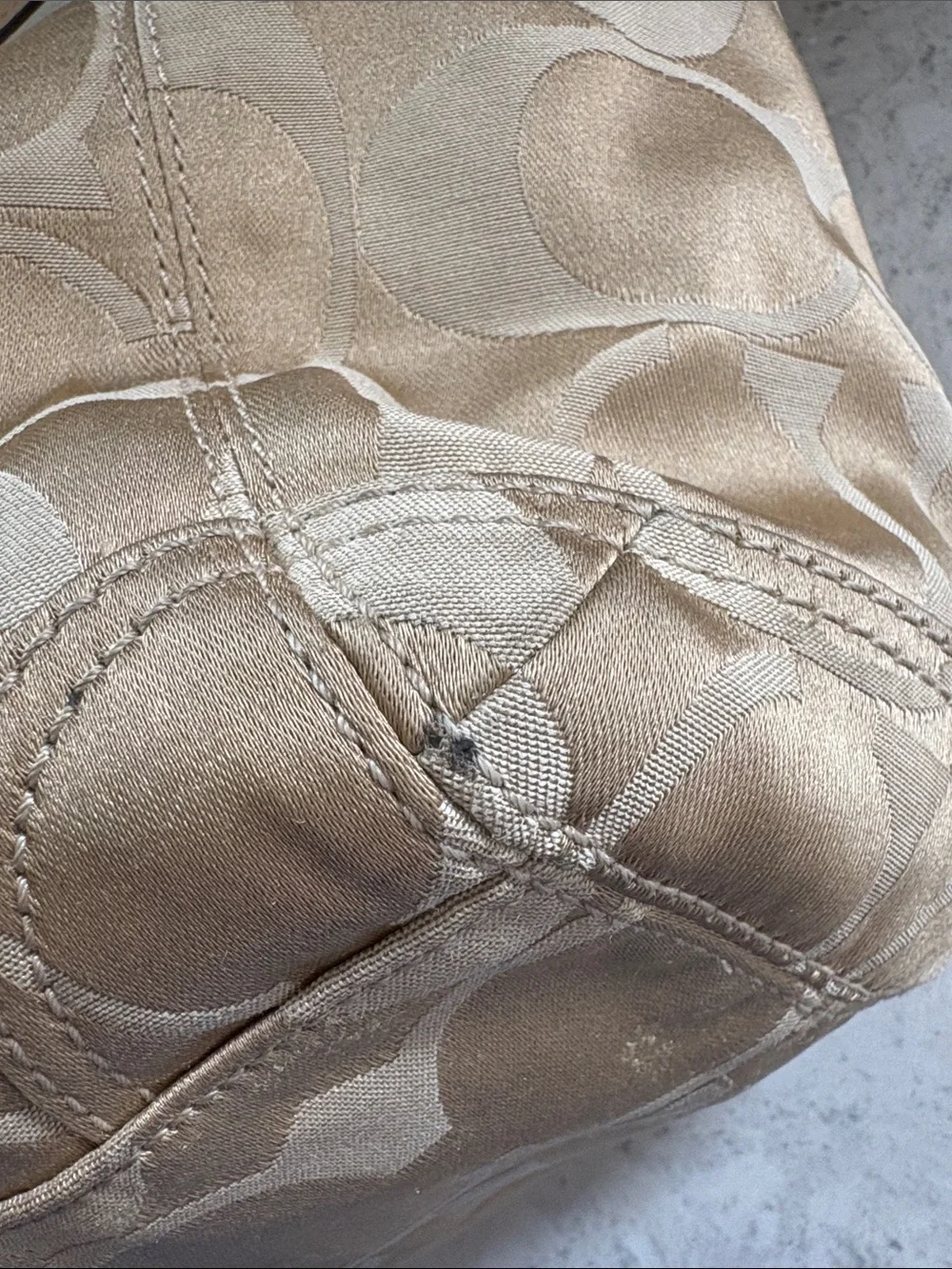 Coach signature leah